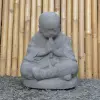 Artikelbild 1 des Artikels “Sitzender Mönch mit Namaste, ca. 50cm hoch “
